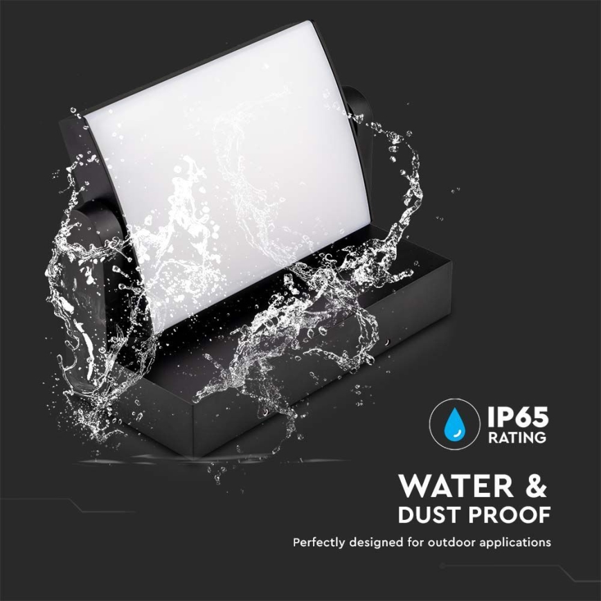 LED Outdoor wall light LED/17W/230V 3000K IP65 black