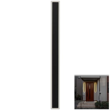 LED Outdoor wall light LED/17W/230V 3000K IP65 black