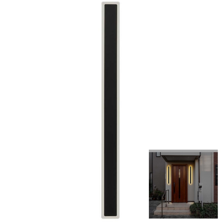 LED Outdoor wall light LED/17W/230V 3000K IP65 black