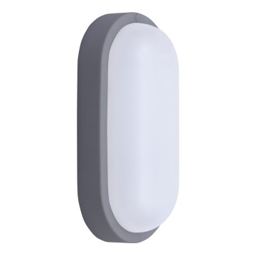LED Outdoor wall light LED/20W/230V 4000K IP54 grey oval
