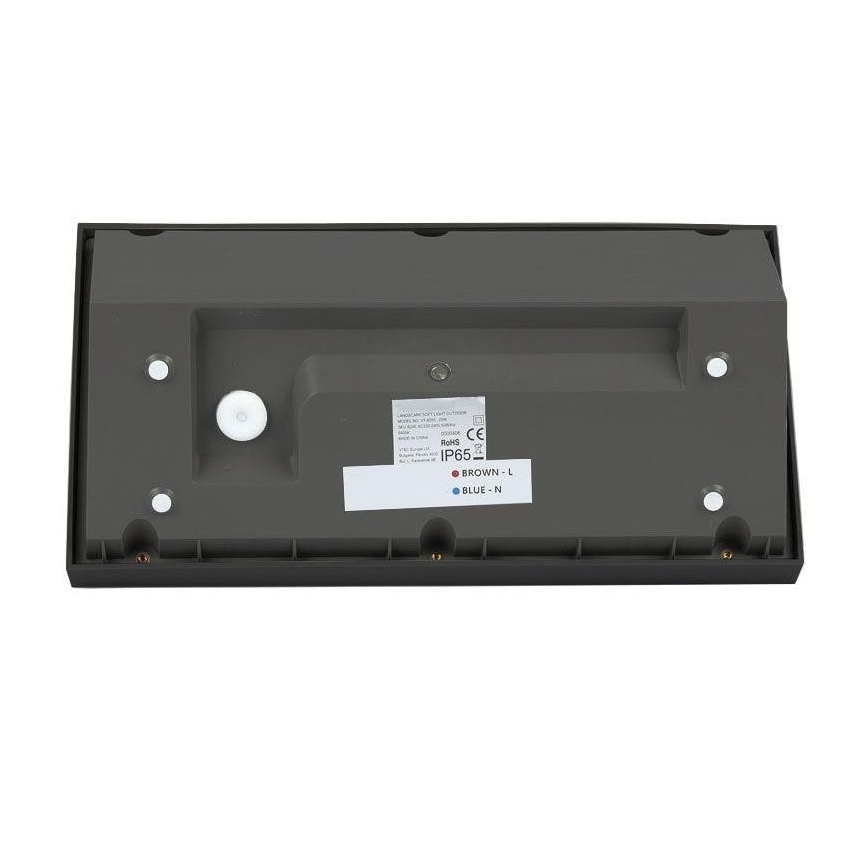 LED Outdoor wall light LED/20W/230V 4000K IP65 black
