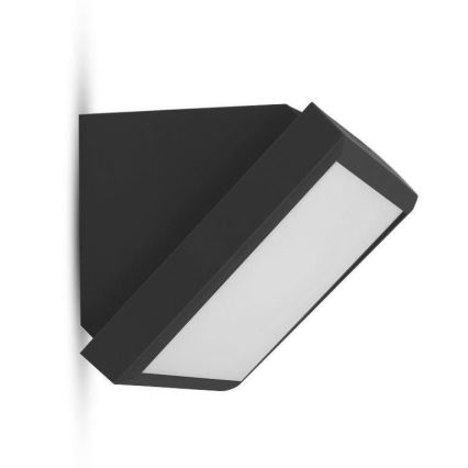 LED Outdoor wall light LED/20W/230V 6400K IP65 black