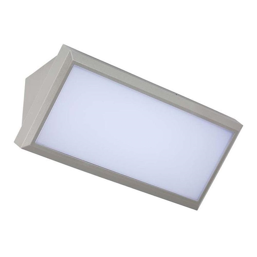 LED Outdoor wall light LED/20W/230V 6400K IP65 grey