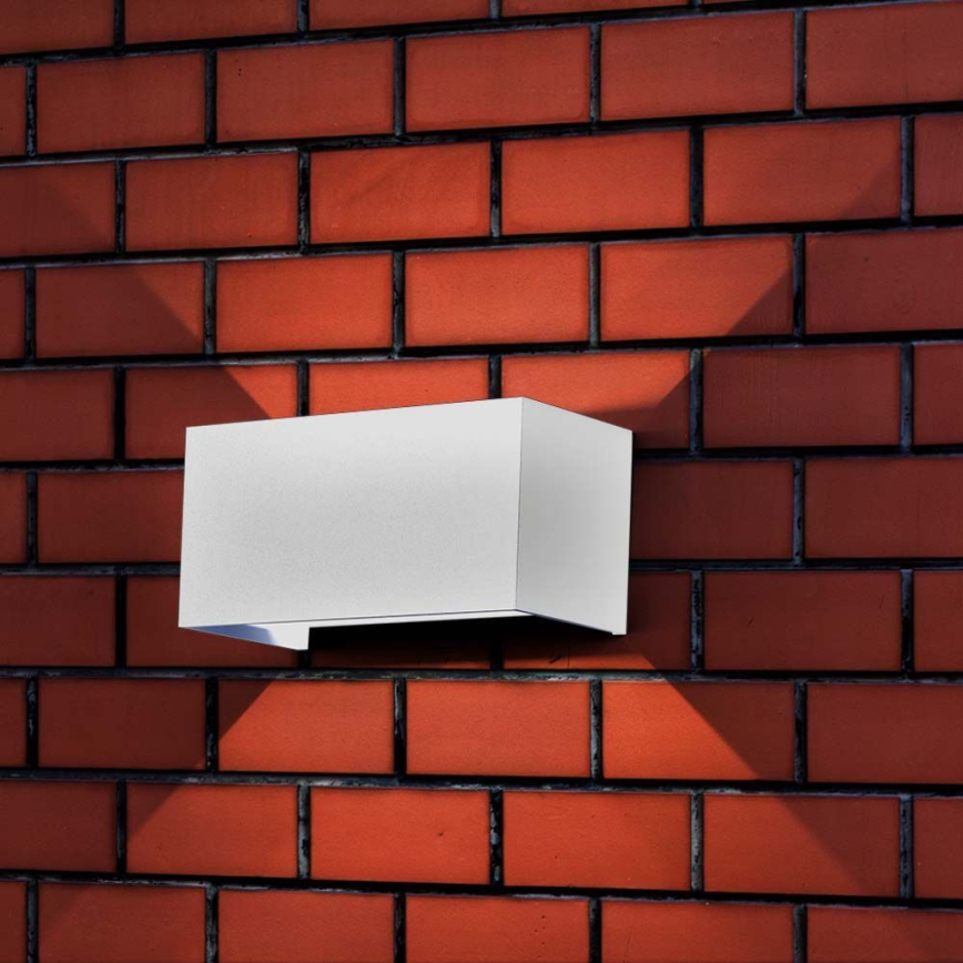 LED Outdoor Wall Light LED/24W/230V 3000K IP65 White