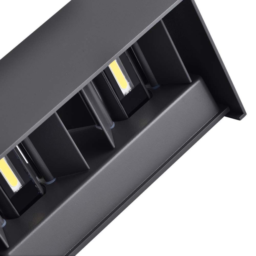 LED Outdoor Wall Light LED/24W/230V 4000K IP65 Black