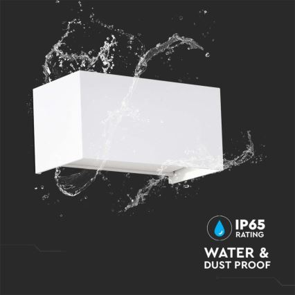 LED Outdoor Wall Light LED/24W/230V 4000K IP65 White