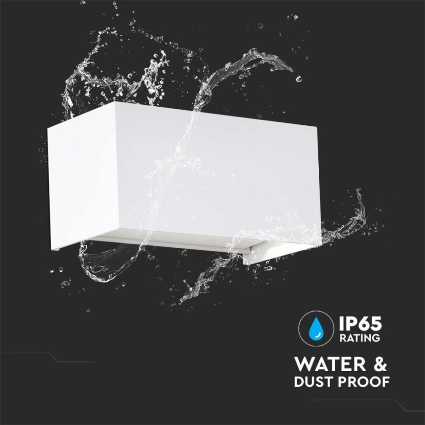 LED Outdoor Wall Light LED/24W/230V 4000K IP65 White
