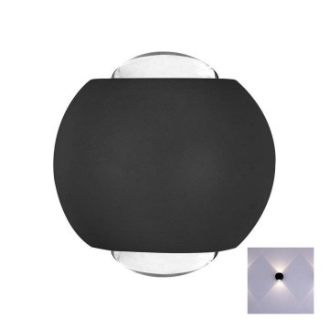LED Outdoor wall light LED/2W/230V 3000K IP54 black