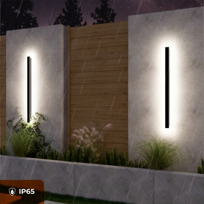 LED Outdoor Wall Light LED/30W/230V 100 cm IP65 black