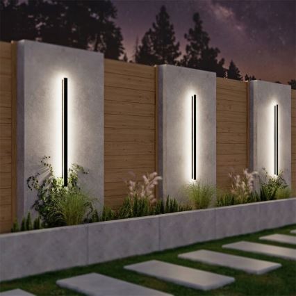 LED Outdoor Wall Light LED/30W/230V 100 cm IP65 black
