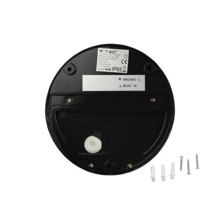 LED Outdoor wall light LED/3W/230V 4000K IP65 black