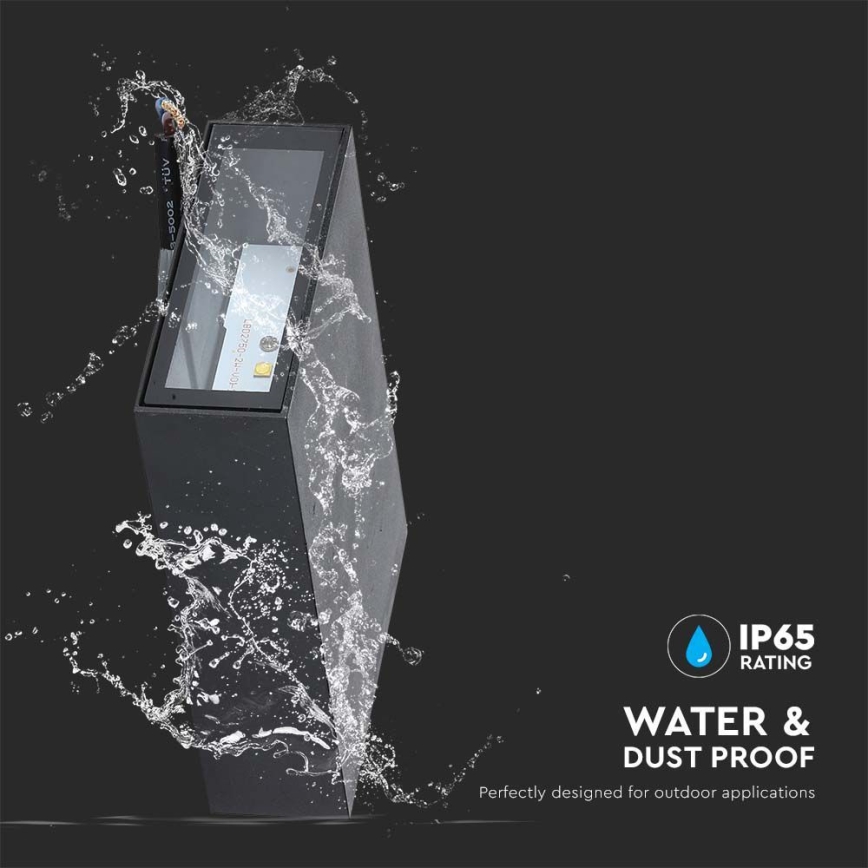 LED Outdoor wall light LED/4W/230V 3000K IP65 black