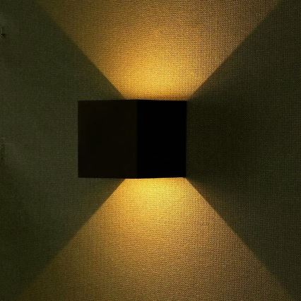 LED Outdoor wall light LED/5W/230V 3000K IP65 black