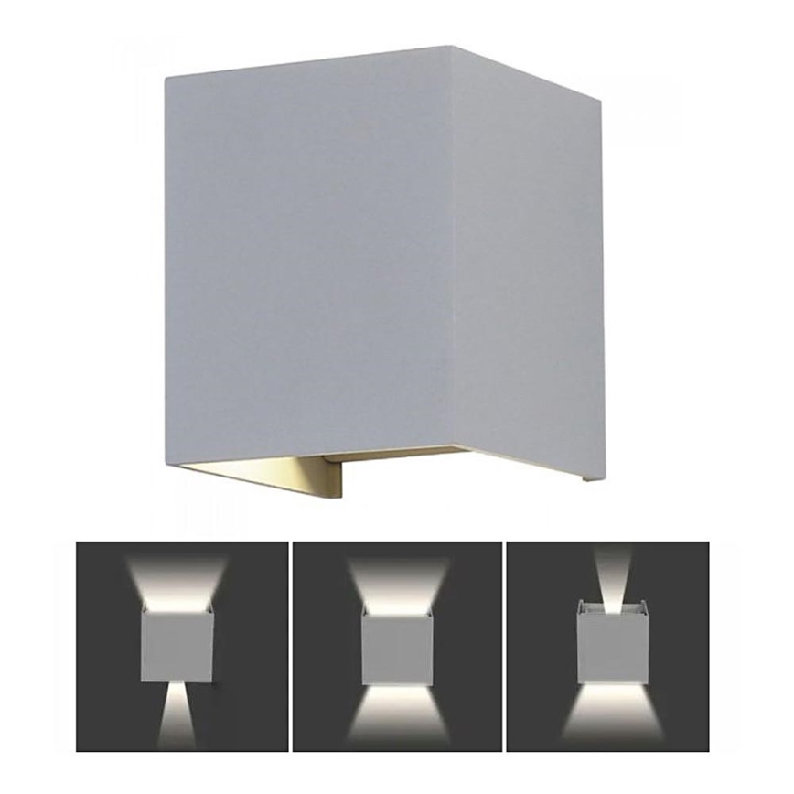 LED Outdoor wall light LED/5W/230V 3000K IP65 grey