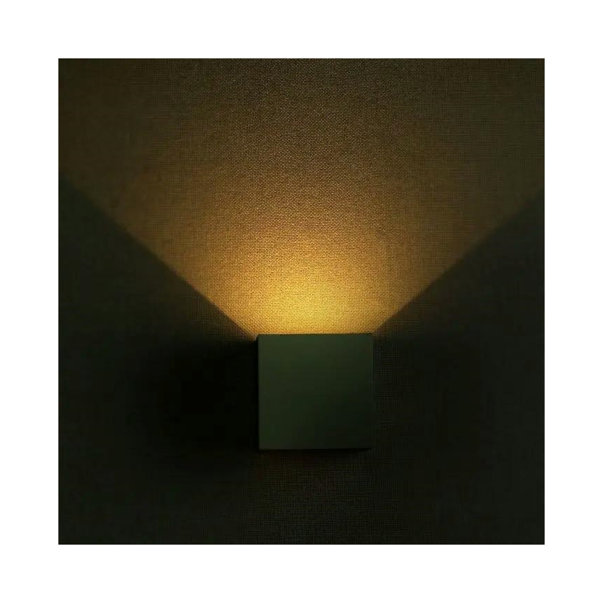 LED Outdoor wall light LED/5W/230V 3000K IP65 grey