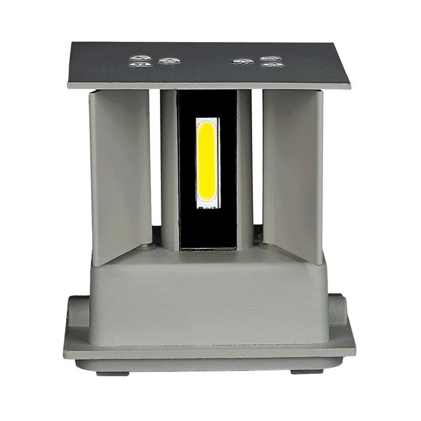 LED Outdoor wall light LED/5W/230V 3000K IP65 grey