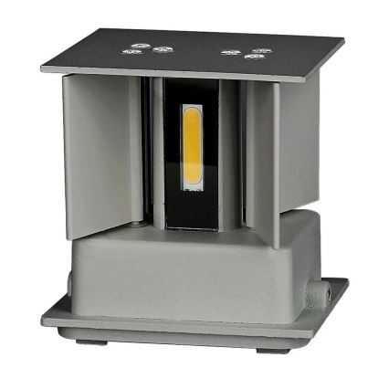 LED Outdoor wall light LED/5W/230V 3000K IP65 grey