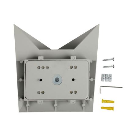 LED Outdoor wall light LED/5W/230V 3000K IP65 grey