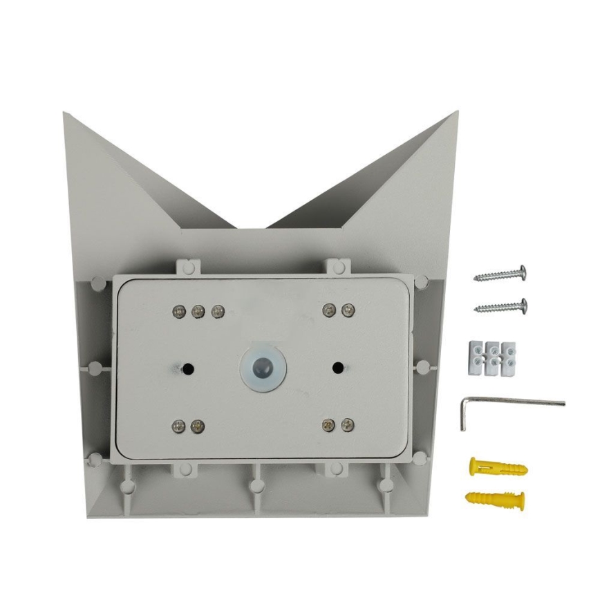 LED Outdoor wall light LED/5W/230V 3000K IP65 grey