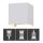 LED Outdoor wall light LED/5W/230V 3000K IP65 white