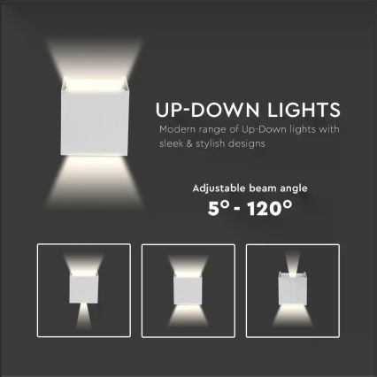 LED Outdoor wall light LED/5W/230V 3000K IP65 white