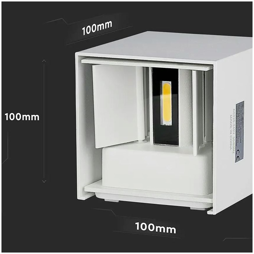 LED Outdoor wall light LED/5W/230V 3000K IP65 white