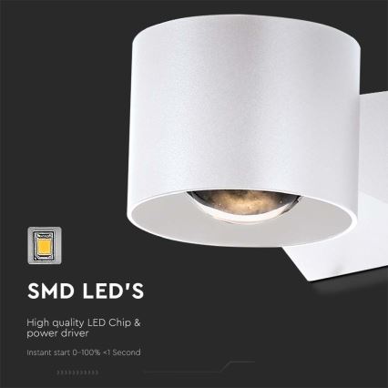 LED Outdoor wall light LED/5W/230V 3000K IP65 white