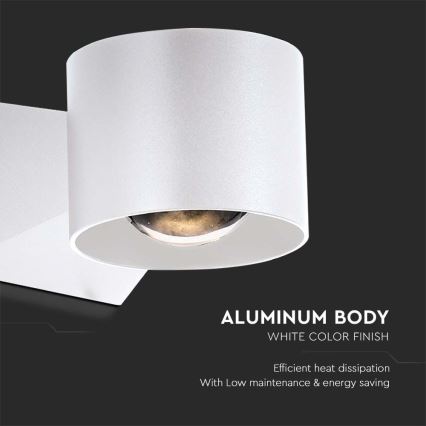 LED Outdoor wall light LED/5W/230V 3000K IP65 white