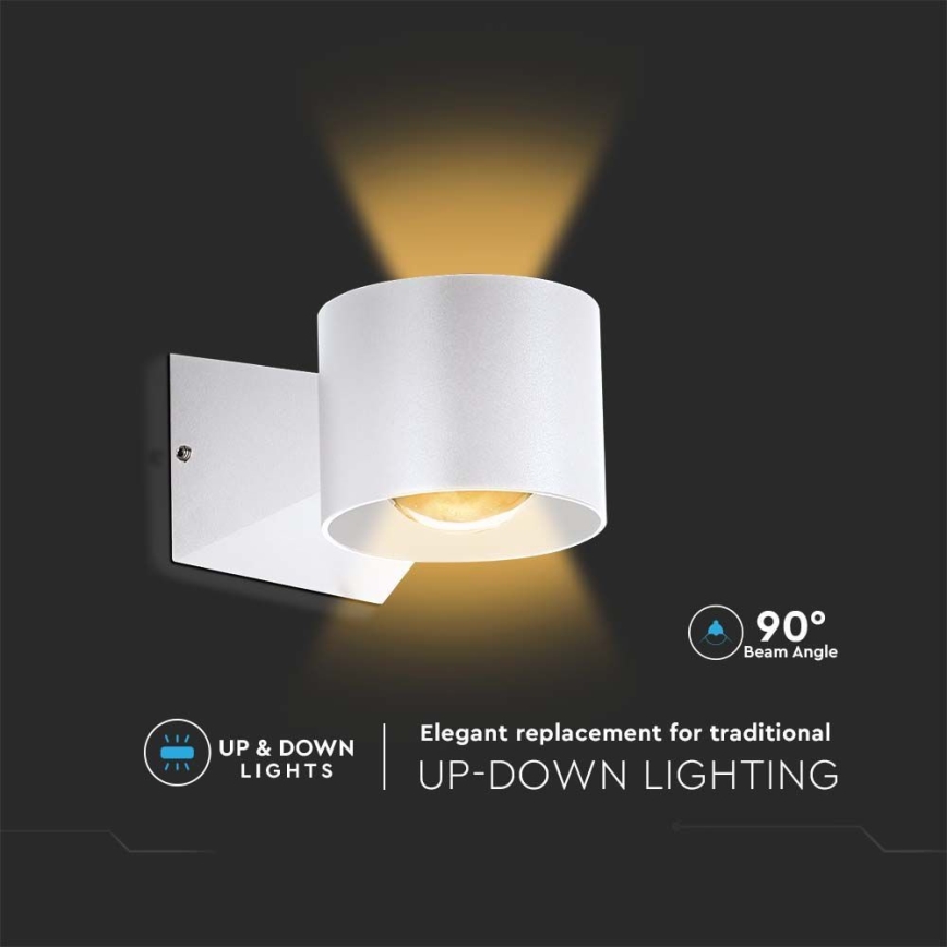LED Outdoor wall light LED/5W/230V 3000K IP65 white