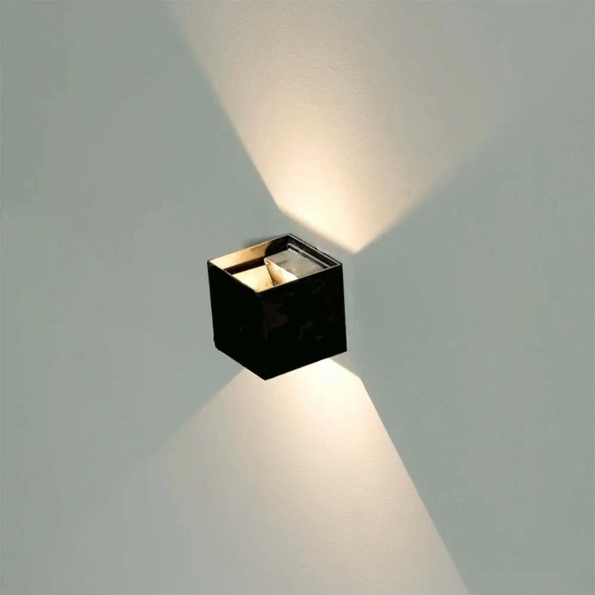 LED Outdoor wall light LED/5W/230V 4000K IP65 black