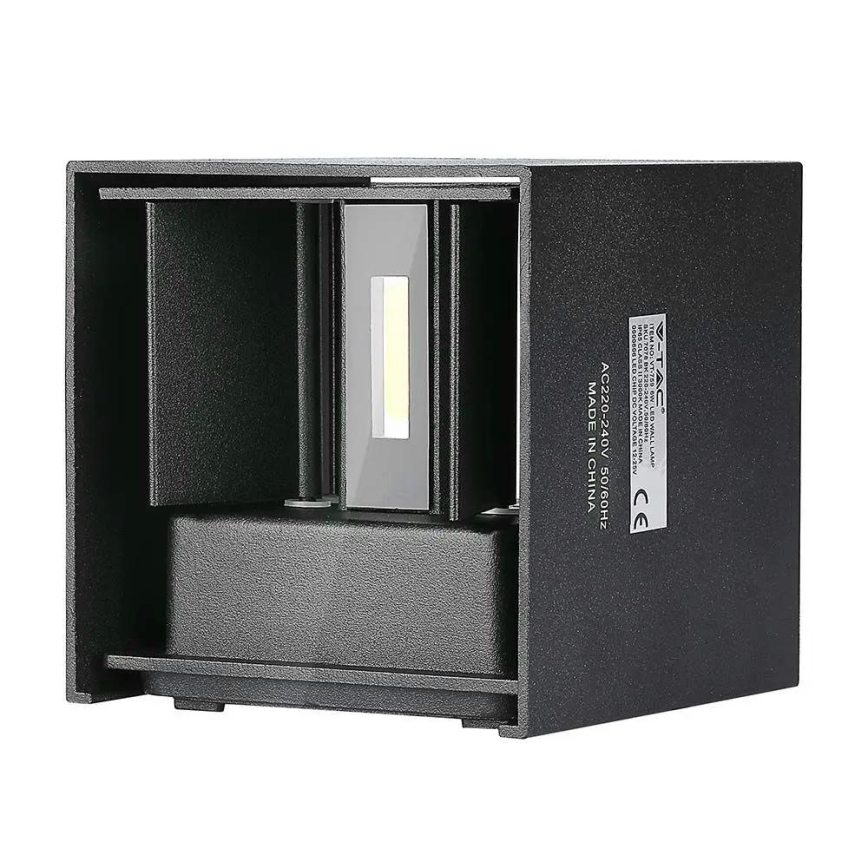 LED Outdoor wall light LED/5W/230V 4000K IP65 black