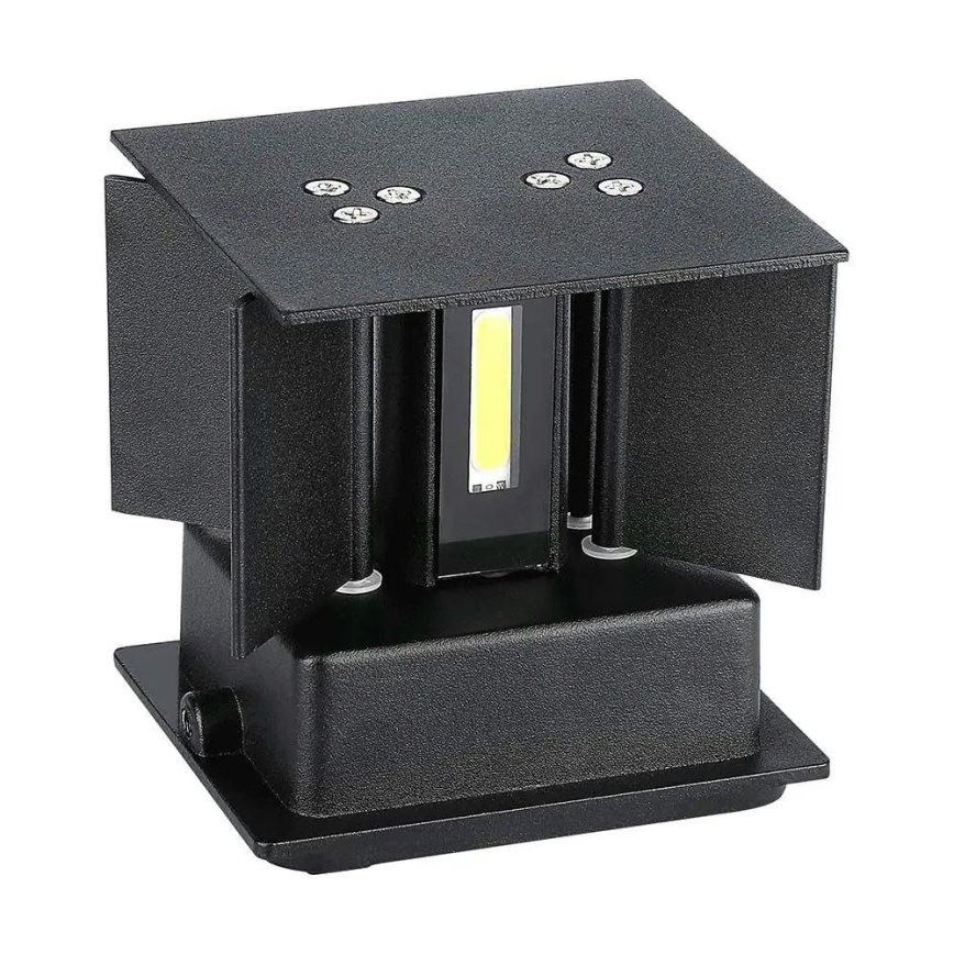LED Outdoor wall light LED/5W/230V 4000K IP65 black