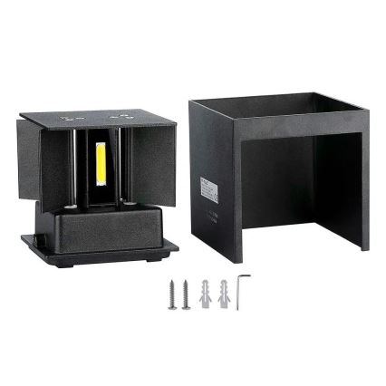 LED Outdoor wall light LED/5W/230V 4000K IP65 black