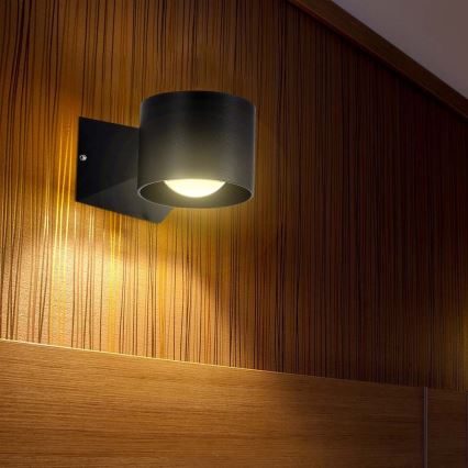 LED Outdoor wall light LED/5W/230V 4000K IP65 black