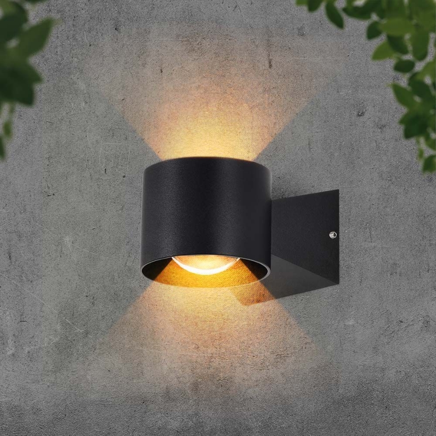 LED Outdoor wall light LED/5W/230V 4000K IP65 black