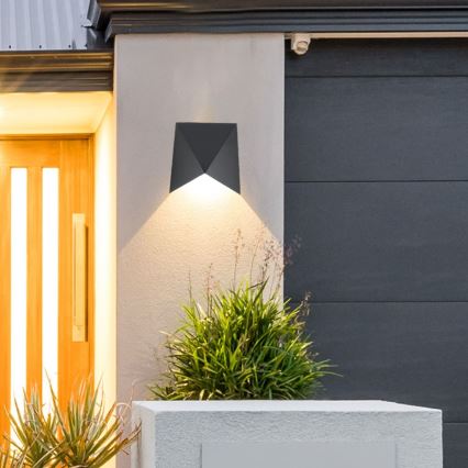 LED Outdoor wall light LED/5W/230V 4000K IP65 black