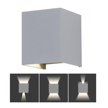 LED Outdoor wall light LED/5W/230V 4000K IP65 grey