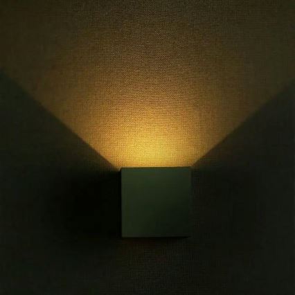 LED Outdoor wall light LED/5W/230V 4000K IP65 grey