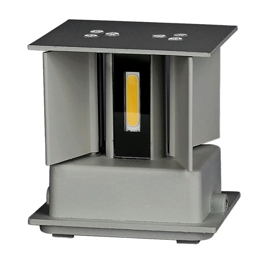 LED Outdoor wall light LED/5W/230V 4000K IP65 grey