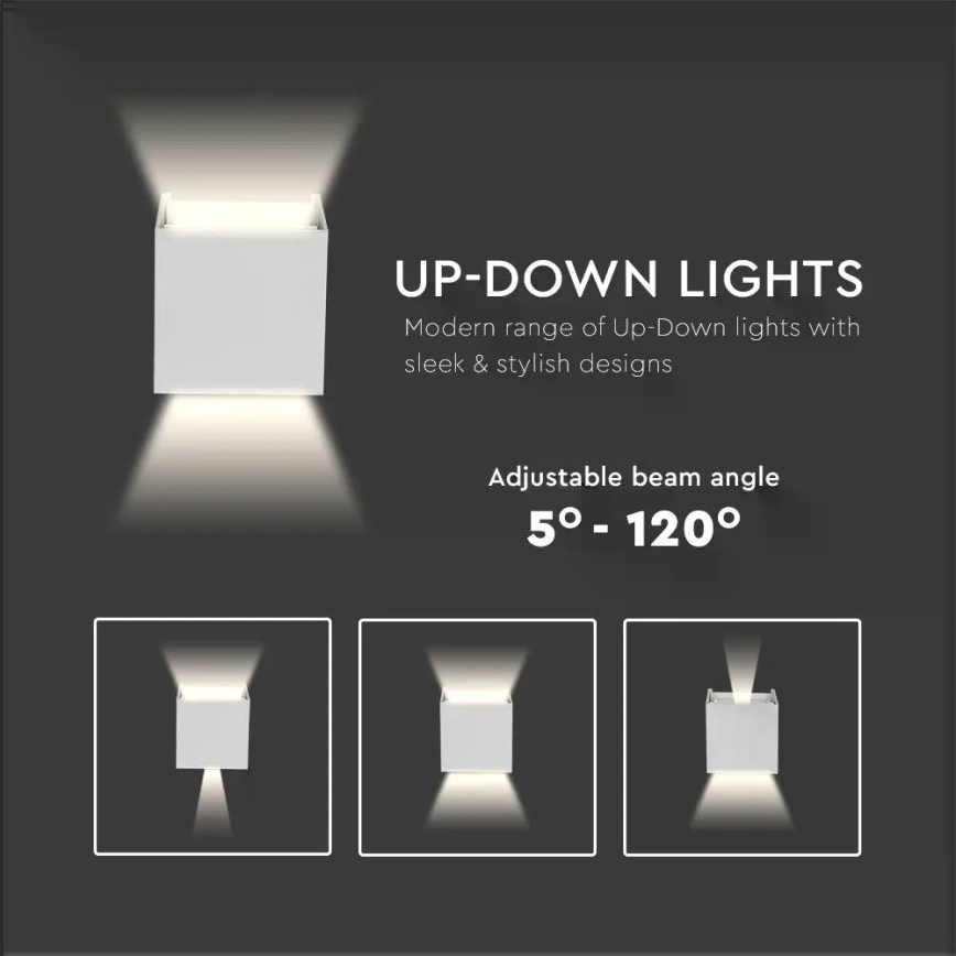 LED Outdoor wall light LED/5W/230V 4000K IP65 white