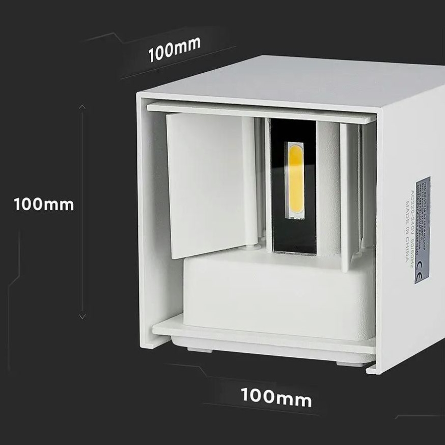LED Outdoor wall light LED/5W/230V 4000K IP65 white