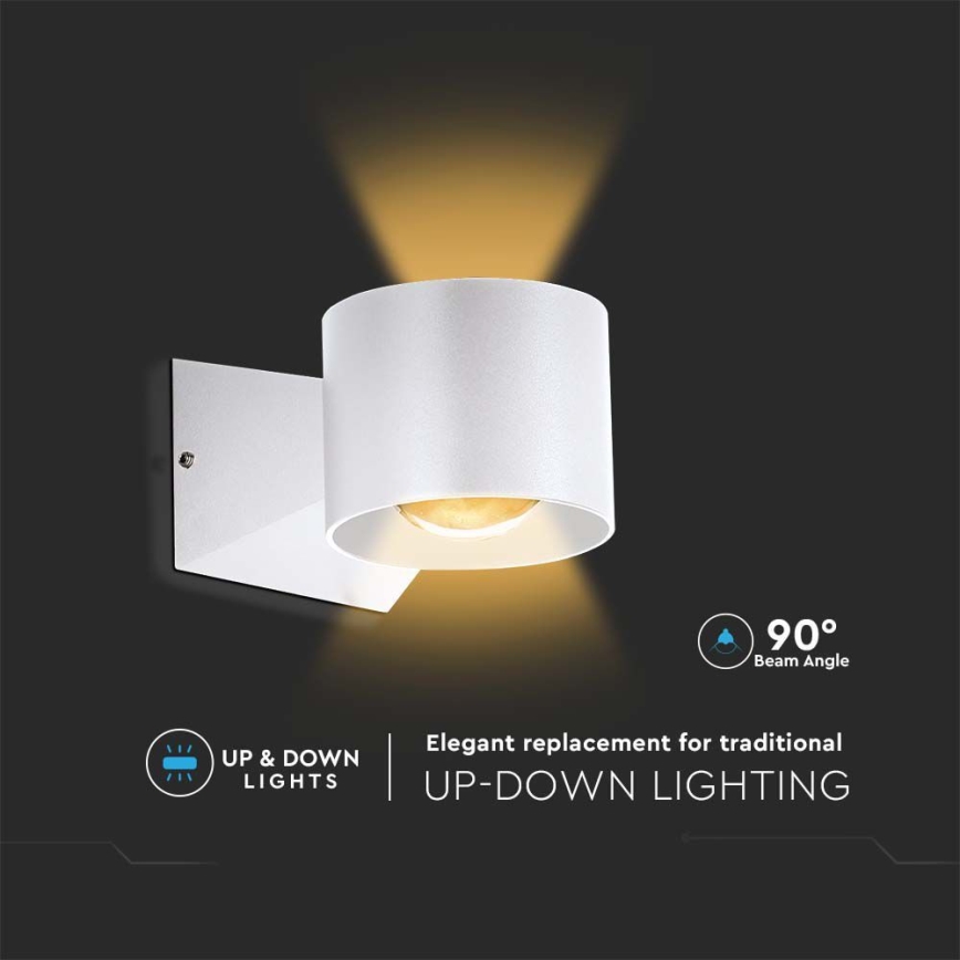 LED Outdoor wall light LED/5W/230V 4000K IP65 white
