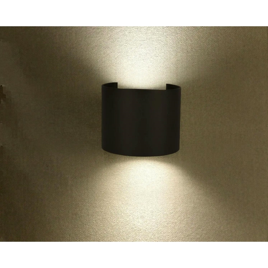 LED Outdoor wall light LED/6W/230V 3000K IP65 black
