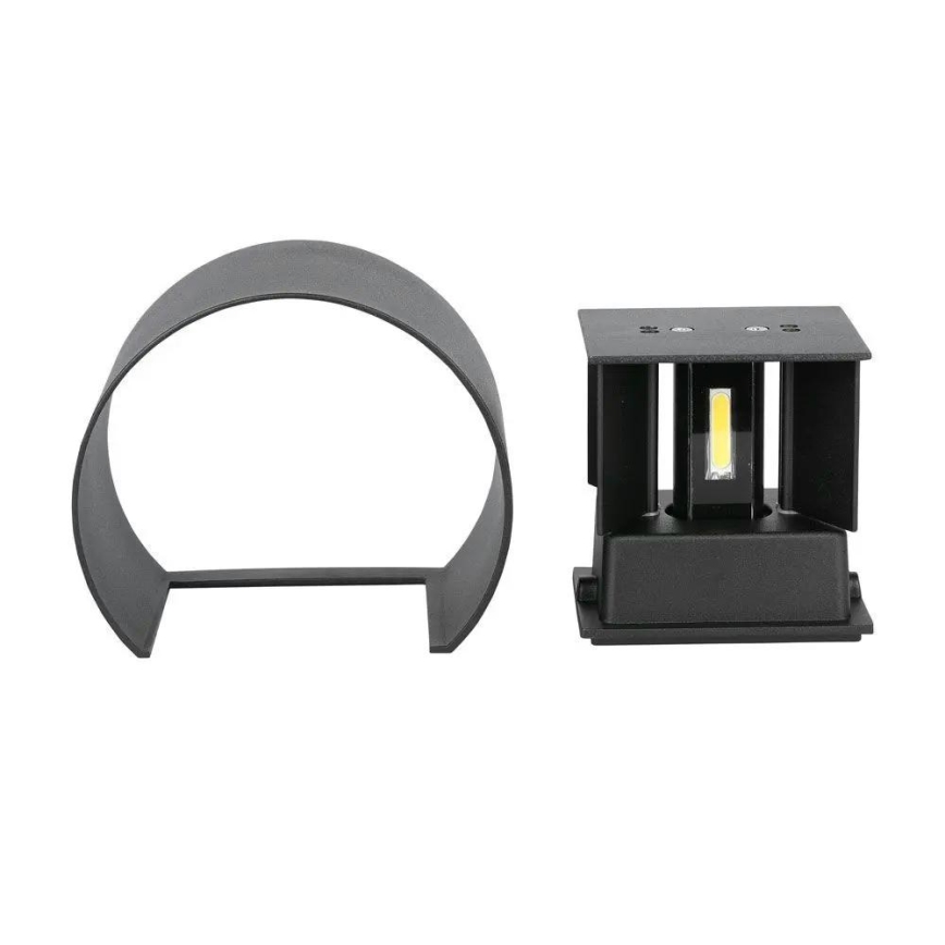 LED Outdoor wall light LED/6W/230V 3000K IP65 black