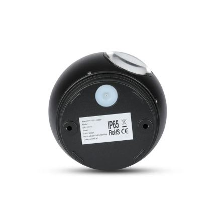 LED Outdoor wall light LED/6W/230V 3000K IP65 black