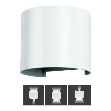 LED Outdoor wall light LED/6W/230V 3000K IP65 white