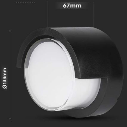 LED Outdoor wall light LED/7W/230V 3000K IP65