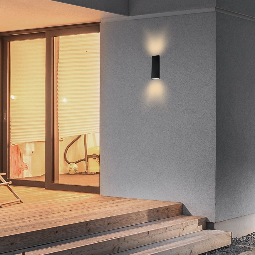 LED Outdoor wall light LED/8W/230V 4000K IP65 black