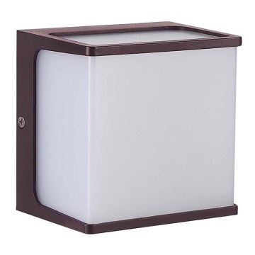 LED Outdoor wall light LED/8W/230V IP65 3000K brown