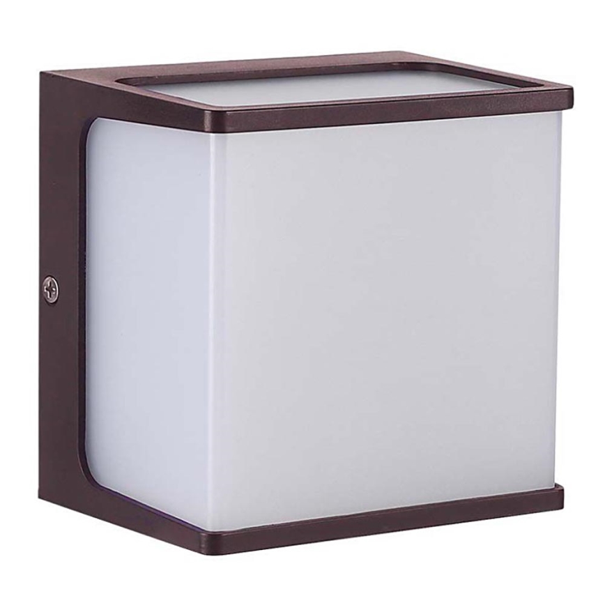 LED Outdoor wall light LED/8W/230V IP65 3000K brown